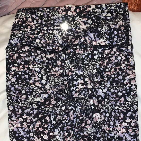 Rare floral lululemon leggings